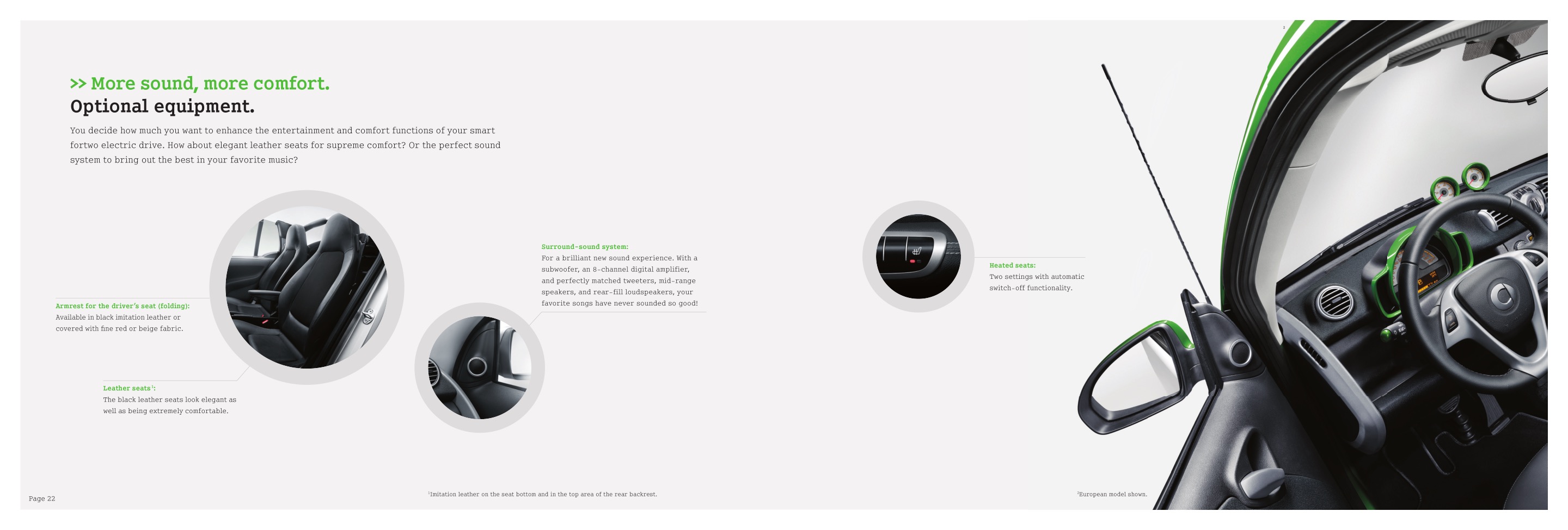 2015 Smart Fortwo Electric Brochure Page 1